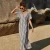 Import Fashionable Women Casual Summer Dresses Loose  Printing Maxi  Dress  For Beach Vacation from China