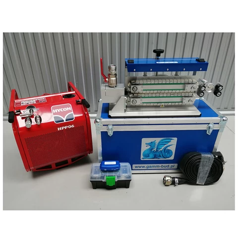 FCST-FBM07 Micro Cable BlowerJet Hydro Chain Fiber Optical Cable Blowing And Jetting Machine Underground Cable Installation