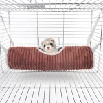 Ferrets cylinder hammock Tunnel nest Cross-border New winter thermal squirrel nest hamster supplies