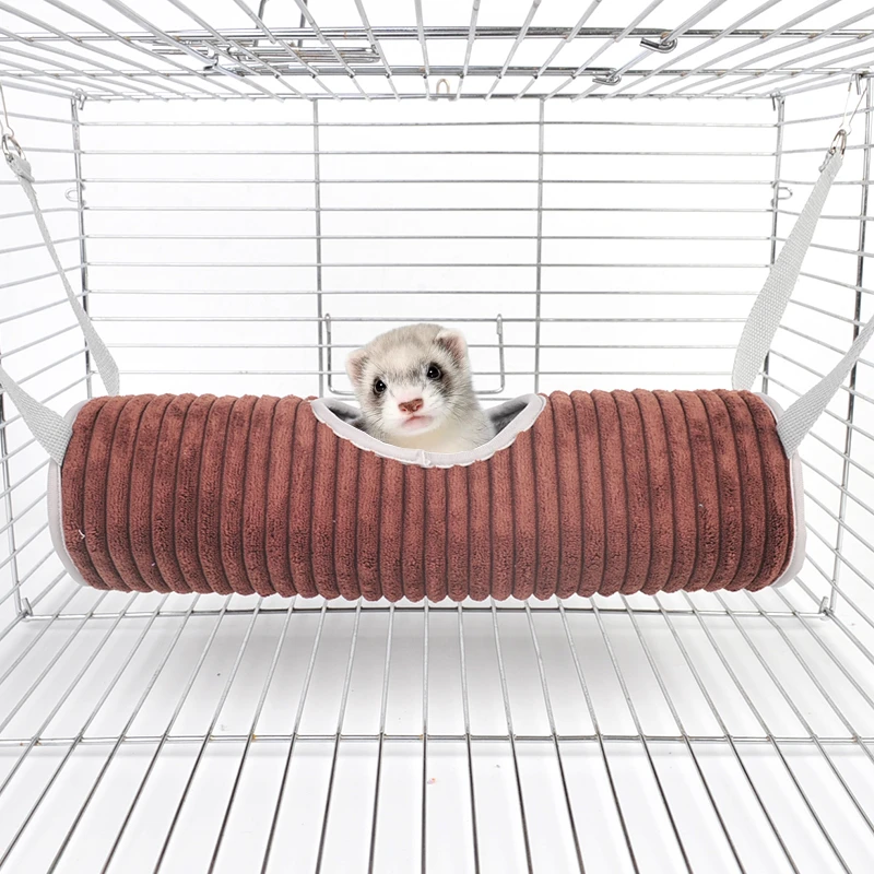 Ferrets cylinder hammock Tunnel nest Cross-border New winter thermal squirrel nest hamster supplies