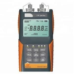 Fiber network power meter optic fiber with laser source