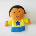 finger puppet plush toy stuffed toy baby toy family puppet