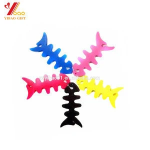 Fish Bone Silicone Bobbin Cable Winders