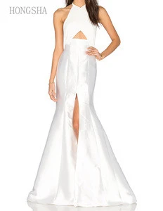 Fish Cut Gown Wedding Party Mermaid Maxi Dress HSD2274