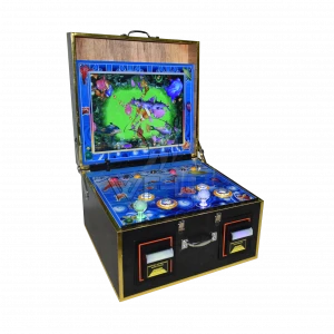 fish game portable with bill acceptors smallest amusement coin operated game machine for sale