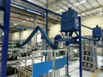 Fixed workstation  training institution welding workshop wall mounted welding fume  extractor purifier