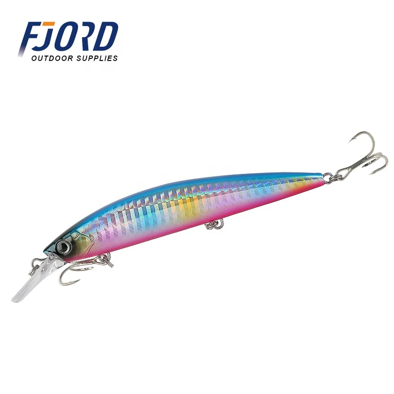 FJORD 37g/110mm Sinking Plastic Fishing Lures Minnow Bait with 3D eyes
