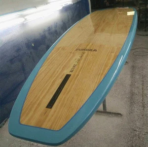 flat water surfing wave nice model sup bamboo surfboard for sale