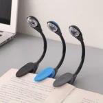 flexible clip led reading light clamp book light mini night lights