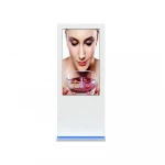Floor Standing LCD Digital Signage All In One PC Advertising Display 3G Network For Shopping Street