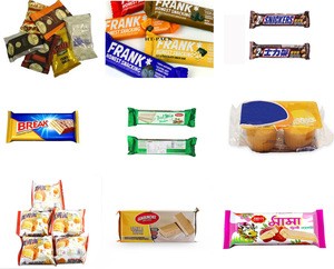Flow Pack Horizontal Candy/Biscuit/Chocolate Packing Machine