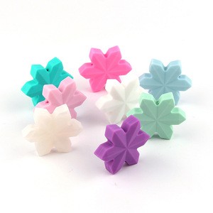 Food Grade For Baby Teething Silicone Beads