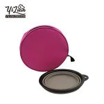 Food Water Feeder Silicone Portable Folding collapsible dog bowl