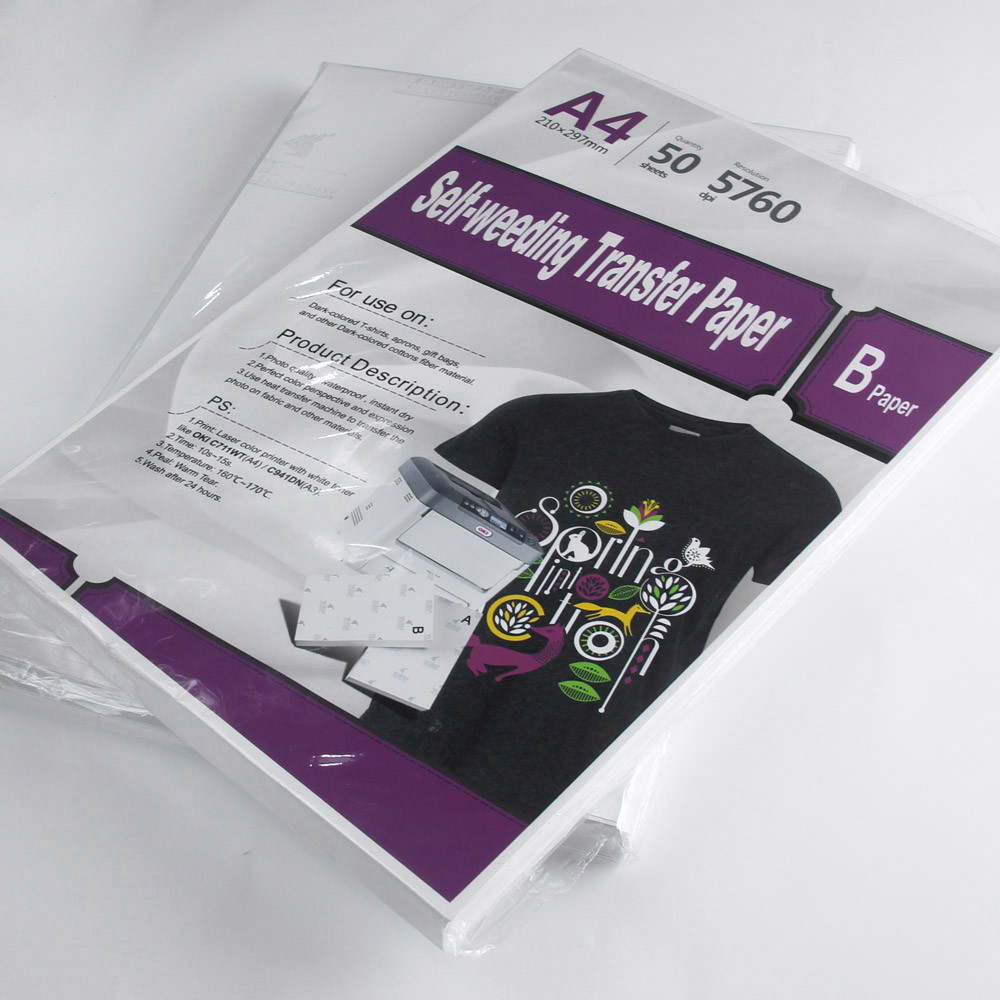 Buy Forever Dark No Cut Laser Transfer Paper Self Weeding Transfer ...