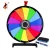 Import Fortun Image Fortune Board Game 12 Inch Prize Wheel from China