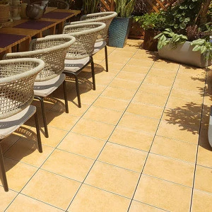 foshan supplier cheap price glazed porcelain interlocking floor decking ceramic tile