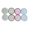 Free sample 2 or 3 layers soft gentle bamboo cotton make-up removal pad