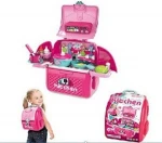 Free sample Educational toy kids pretend play suitcase plastic tool kit toys