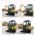 Import Free shipping  2.5 ton mini excavator with cabin from China