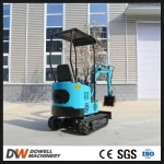 Free Shipping! 3.5 Ton Mini Excavator 1 Ton 2 Ton Engine Digger Excavator Mini Pelle Chinese Small Excavator