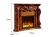 Import french style decorative electric fireplace and mantel from China