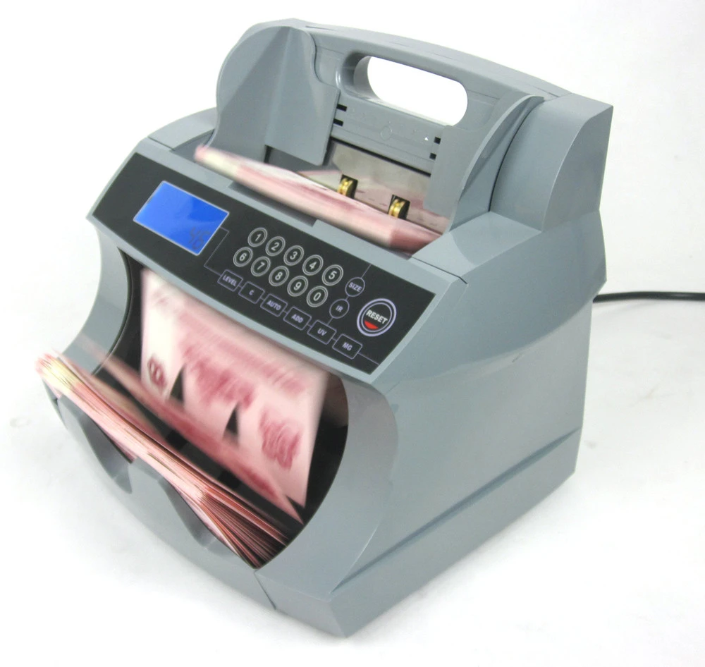 Front Loading Banknote Couner Machine Bill Counter for Polymer notes and Paper Notes ST-2116 UVMG