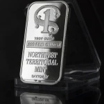 FS-Craft Amazon Hot Sell Customized Metal 1 OZ .999 Fine Bars Silver Bullion