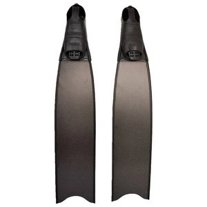 Full Carbon Free Diving Long Fin Carbon Flippers For Free Diving Spearfishing Swimming