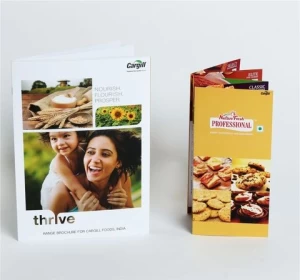 Full colour Tri Fold & Bi Fold Brochure Printing Service Custom Offset Printing Leaflet Booklet Flyer Brochure Catalog Printing