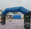 Full printing advertising inflatable arch 0.4mm PVC inflatable FINISH line size custom-made
