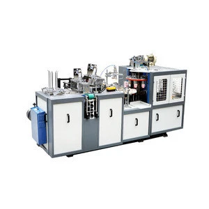 FULLY AUTOMATIC DISPOSABLE TAKEAWAY WATER TEA COFFEE CAKE DOUBLE LAYERS RIPPLE SLEEVE PAPER CUP FORMING MACHINE