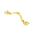 Import Furniture hardware classic gold plated  handles from China