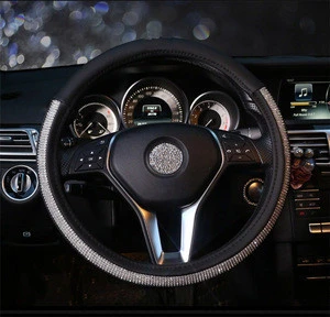 FX-Z-017 online purchase 15 leather bling steering wheel cover
