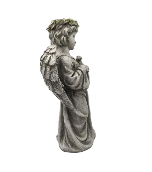 Garden wing angel poly resin, Polyresin Angel Figurine for decoration