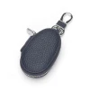 Genuine Cow Leather Car Key Case Wallet Mini Small Car Key Holder Bag for Men Women