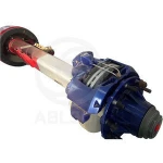 Germany bpw high pressure semi trailer single torsion eco axle