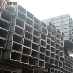 GI steel tube Q195 pre galvanized square steel pipe, galvanised fence tubing size 20x20