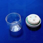 Glass Laboratory Reagent Bottle Chemical Reagent Bottles Transparent UV Glass Bottle With Screw
