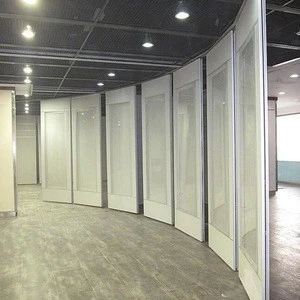 Glass partition for office