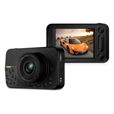 Gofuture 2.2 inch Dual Lens Car Dashcam 1080P Dual Camera Car Dvr Car Black Box Dash Cam