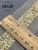Import gold color lace with  beads on sequins lace trims stitching trims on garments trims from China