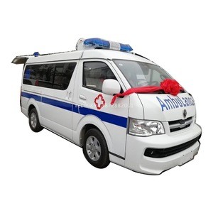 gong quality Chinese brand jinbei 4x2 type ambulance for sale