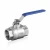 Import Good quality 2pc Stainless steel NPT Threaded End MINI ss Ball valve from China
