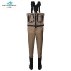 Good quality zipper waders chest breathable fly fishing waders stockingfoot waders