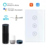 Google WiFi Wall Intelligent Home Device Led Ceiling Touch Glaas Panel Electrical Smart Life Remote Control Fan Switch