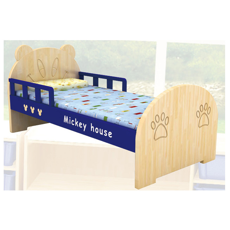Buy Grade Kindergarten To 4 Solid Wood Toddler Bed School Furniture ...