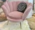 Import Green velvet fabric flower shape living room lounge chairs from China