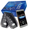 gsm remote start car alarm with anti-theft security gps online real time tracking auto engine start stop