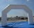 Import H1098 Inflatable Running Arch with LOGO print,Top quality sealed inflatable Gate/Finish line/Start line with hanging banner from China
