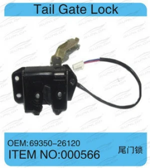 haice car parts Commuter van bus spare parts KDH body kits #69350-26120 TAIL GATE LOCK for for hiace 2005 up